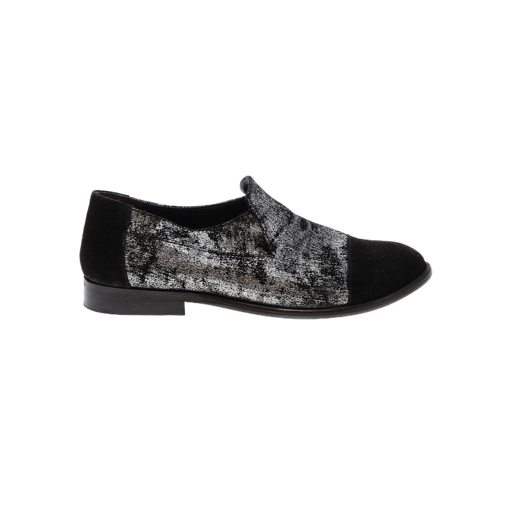Sniffs Vintage Collection Metallic Silver Flats Size 8.5